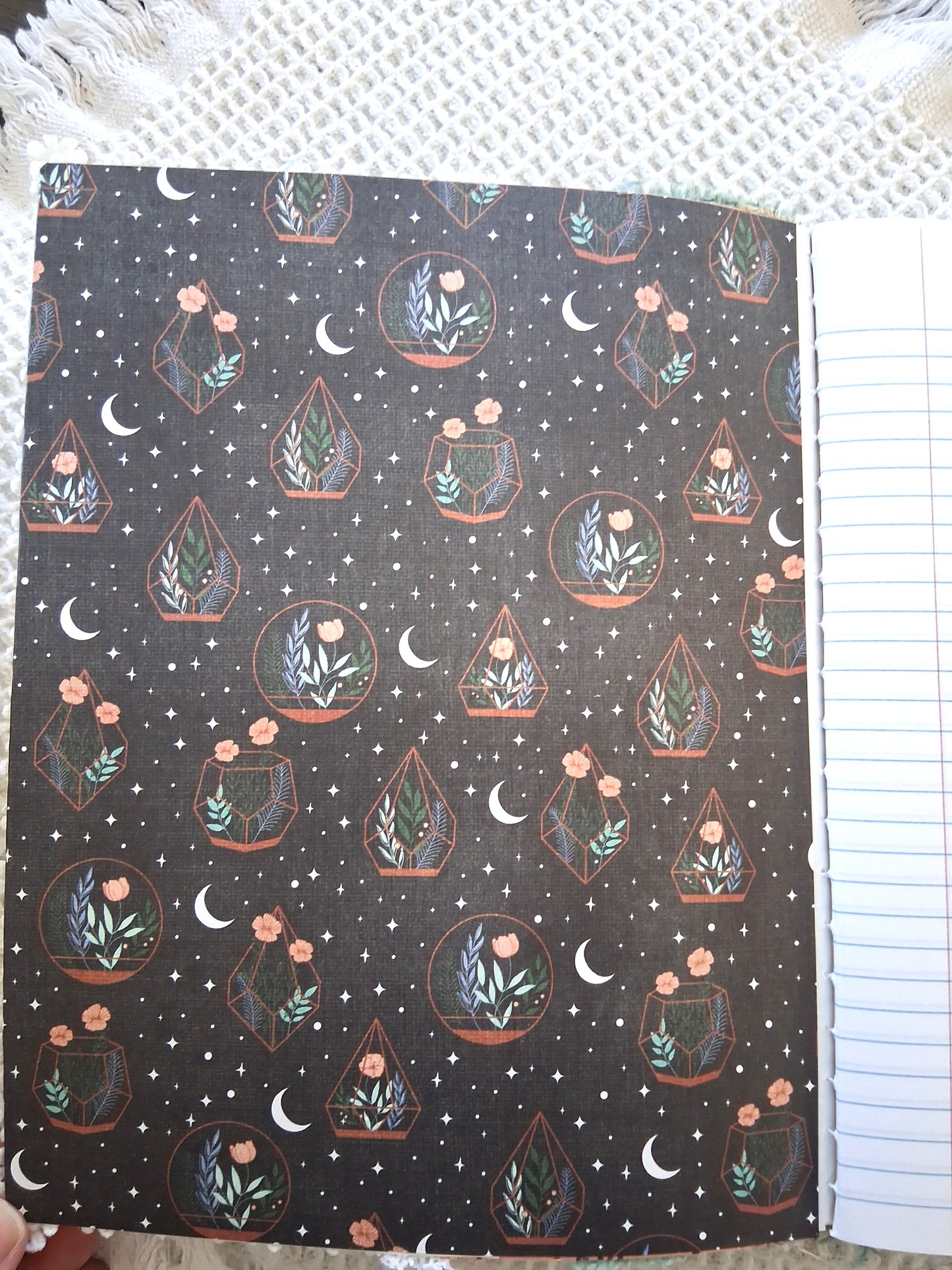 Handcrafted Floral Journal